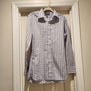 Bonobos Daily Grind Wrinkle Free Dress Shirt 15 1/2  34